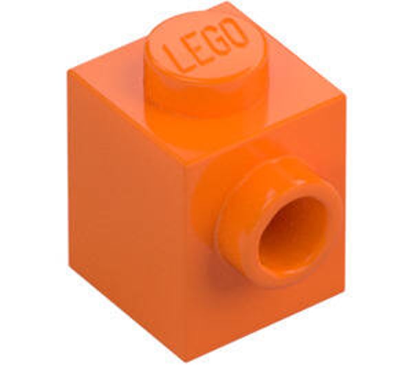 LEGO® 6431334 - BRICK 1X1 WITH 1 KNOB - BRIGHT ORANGE