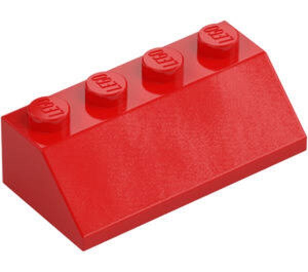 LEGO® 303721 - SLOPE 2X4, 45° - BRIGHT RED
