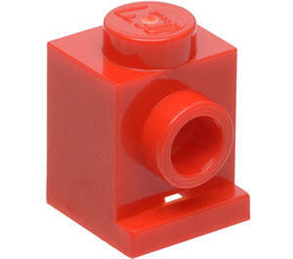 LEGO® 407021 - ANGULAR BRICK 1X1 - BRIGHT RED