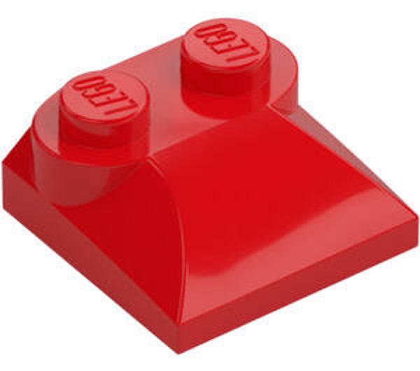 LEGO® 4220515 - PLATE 2X2 WITH BOWS - BRIGHT RED