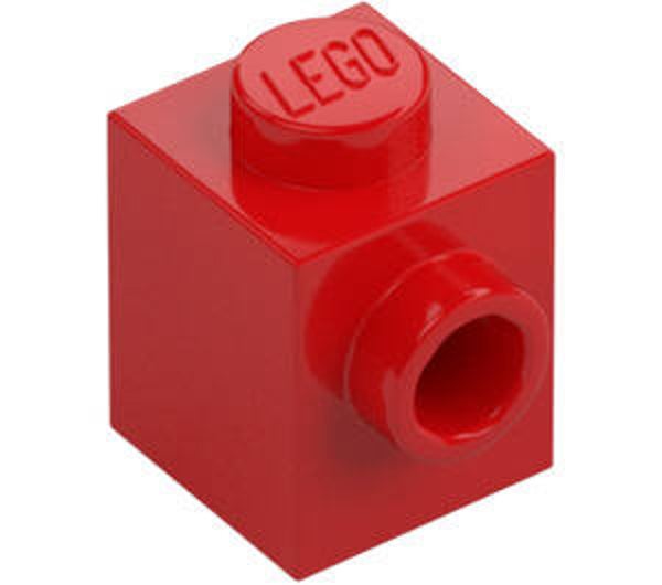 LEGO® 4558886 - BRICK 1X1 WITH 1 KNOB - BRIGHT RED