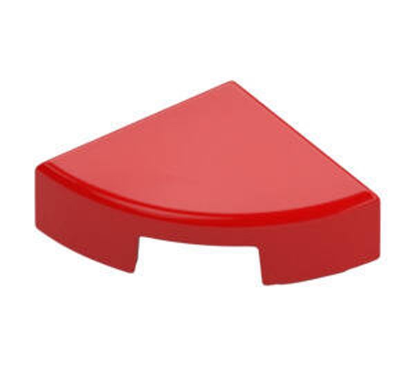 LEGO® 6170390 - 1/4 CIRCLE TILE 1X1 - BRIGHT RED