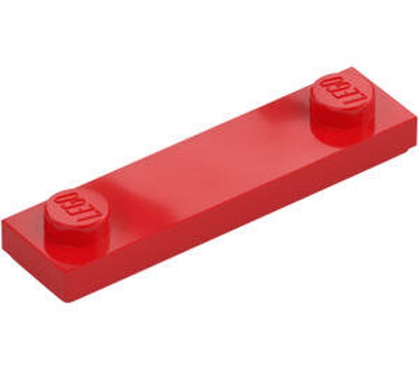 LEGO® 6256923 - PLATE 1X4 WITH TWO STUDS - BRIGHT RED