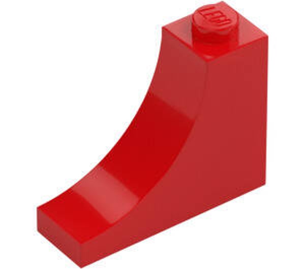 LEGO® 6294331 - BRICK 1X3X2 WITH INSIDE BOW - BRIGHT RED