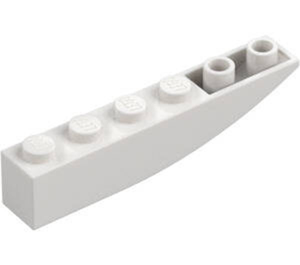 LEGO® 4160403 - BRICK 1X6 WITH BOW INVERTED - WHITE