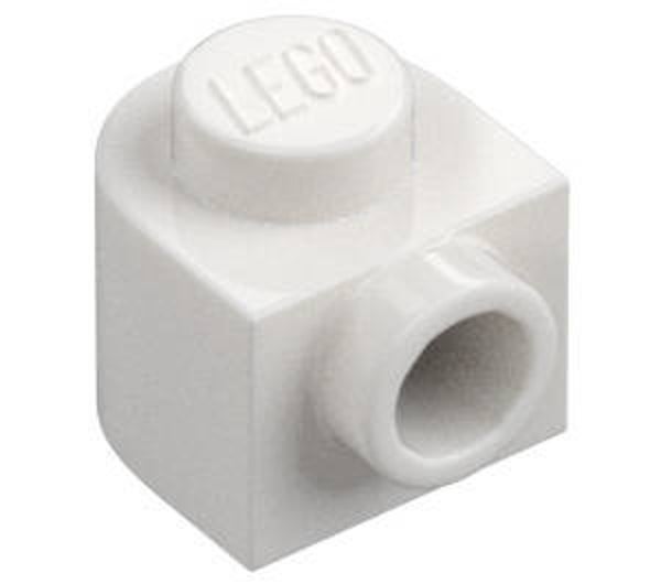 LEGO® 6446788 - PLATE 1X1X2/3 ROUNDED - WHITE