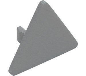 LEGO® 6317545 - TRIANGULAR SIGN WITH SNAP - MEDIUM STONE GRAY