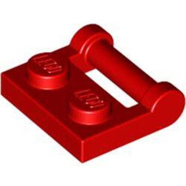 LEGO® 4226876 - PLATE 1X2 WITH STICK 3,18 - BRIGHT RED