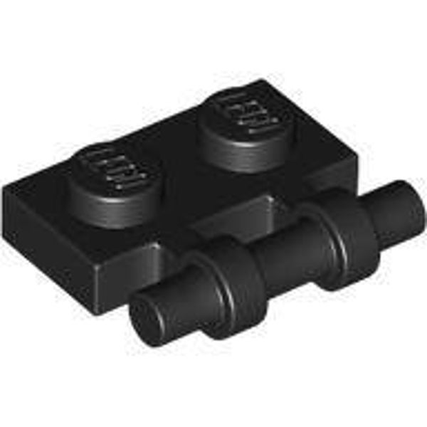 LEGO® 4140588 - PLATE 1X2 WITH STICK - BLACK