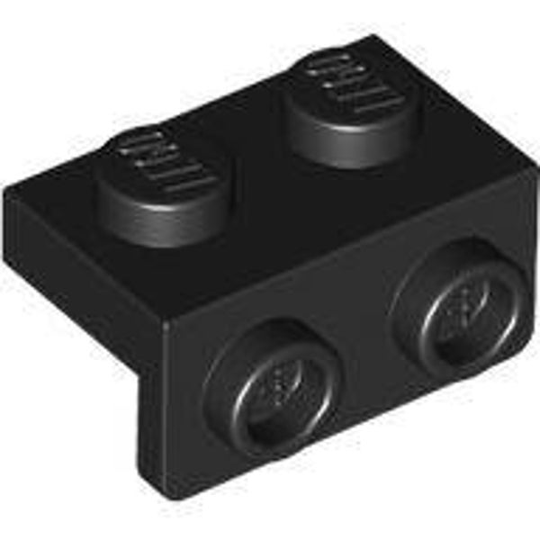 LEGO® 6016172 - ANGULAR PLATE 1X2, 1,5 TOP 1X2 1/2 - BLACK