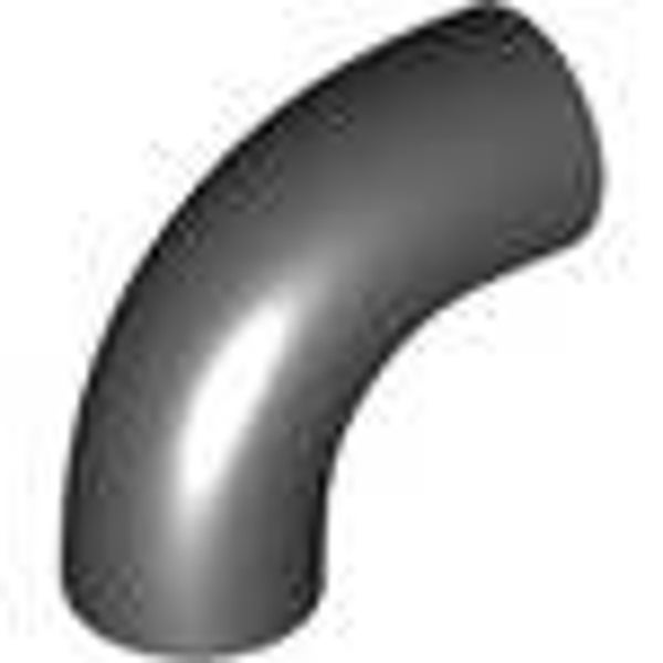 LEGO® 6179182 - DESIGN SHAPE WITH TUBE, CROSSHOLE - BLACK