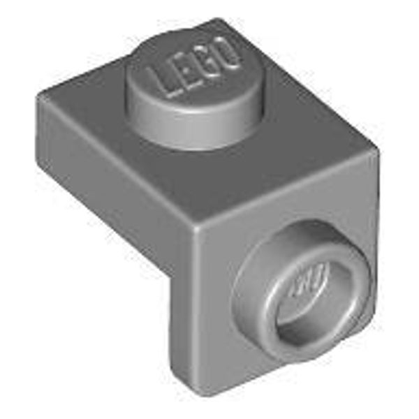 LEGO® 6248078 - PLATE 1X1 WITH 1,5 PLATE 1X1 DOWNWARDS - MEDIUM STONE GRAY