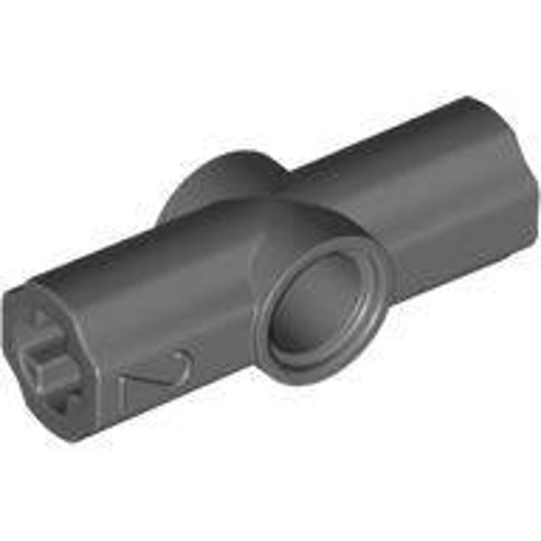 LEGO® 6271876 - ANGLE ELEMENT, 180 DEGREES [2] - DARK STONE GRAY