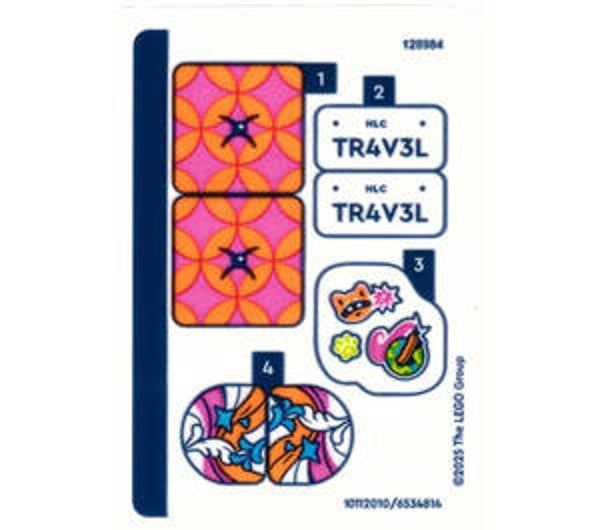 LEGO® 6534814 - STICKER SHEET - SET 42659