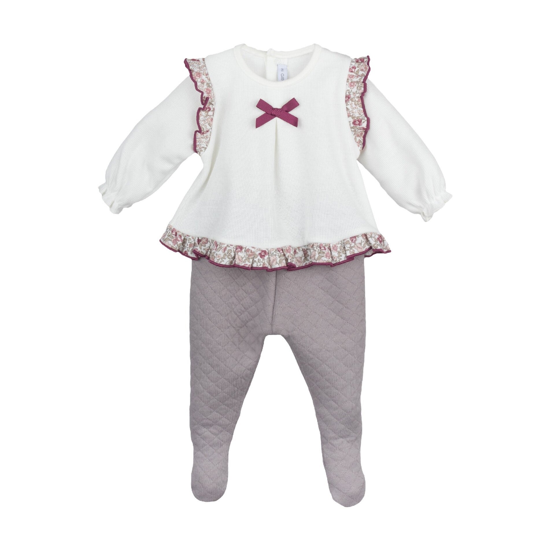 BEBE niña. Conjunto Polaina Segre. Calamaro