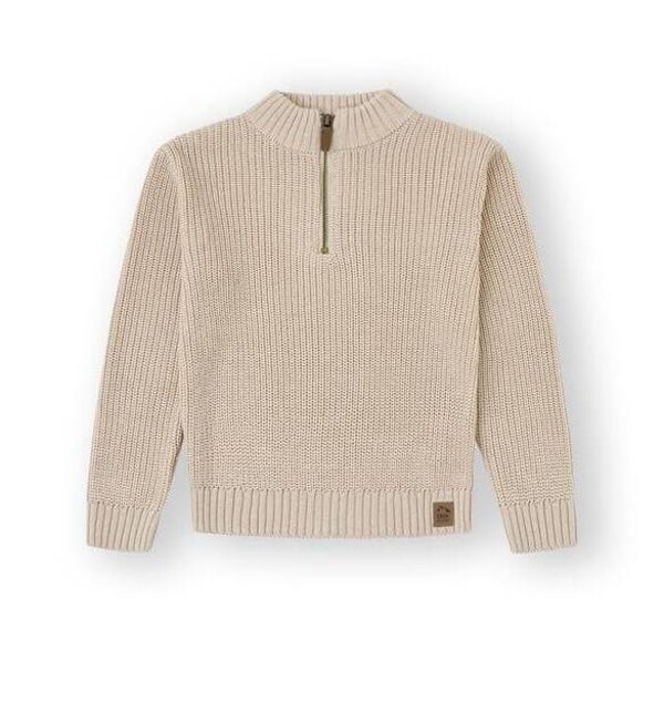 Jersey niño de punto con cremallera "ALLMOUNTAIN". CANADA HOUSE