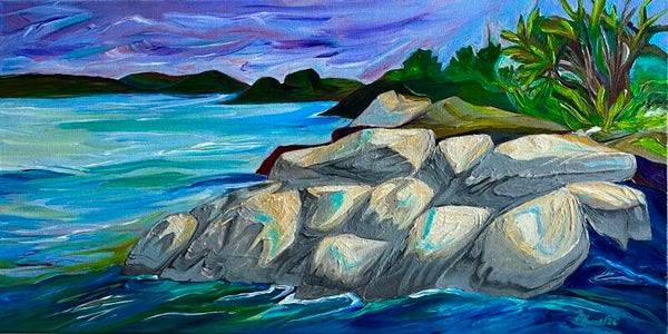 Kanarische Insel II - Aufstrebende Felsen - Canary Island II - Emerging Rocks ORIGINAL