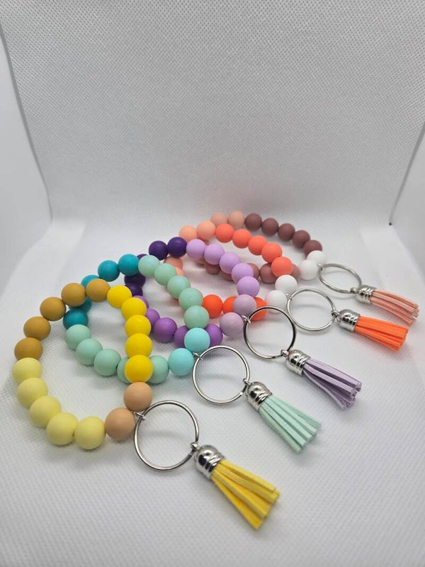 Silicone Beads Wristlets 12mm