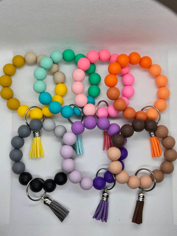 Silicone Beads Wristlets 15mm