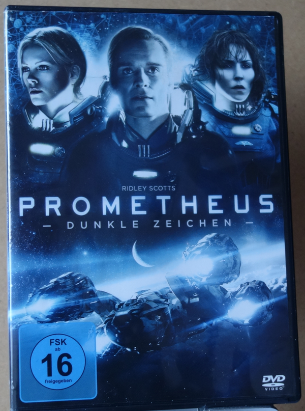 DVD Prometheus – Sci-Fi-Mystery von Ridley Scott (Alien-Universum)