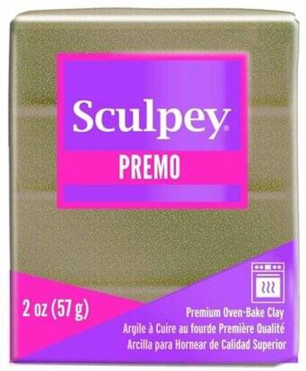 Sculpey Premo - Yellow Gold Glitter