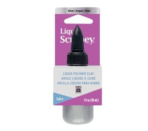Liquid Sculpey -- Silver, (29 ml)