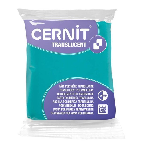 Cernit Translucent Emerald  [56g]