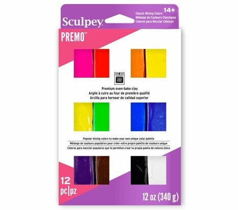 Sculpey Premo Multipack Classic 12 x 28 gram