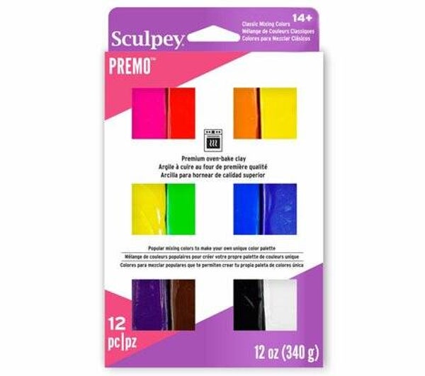 Sculpey Premo Multipack Classic 12 x 28 gram