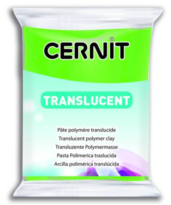 Cernit Translucent Vert Citron  [56g]