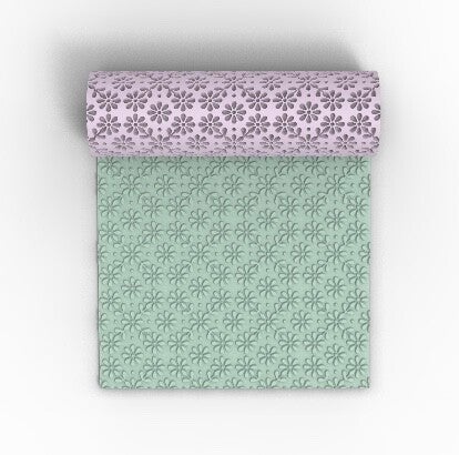 Floral Lattice structuurroller