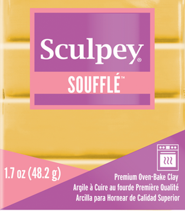 Sculpey Soufflé - Yellow Ochre