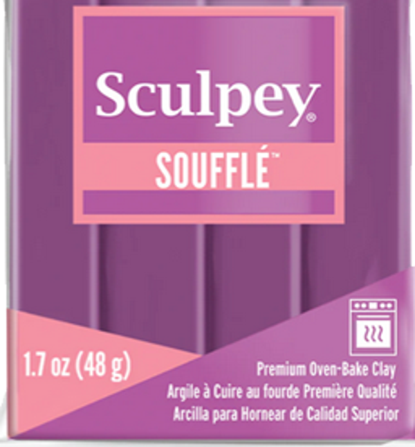 Sculpey Soufflé - Smokey Mauve