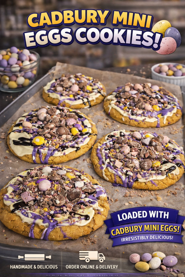 4 x mini eggs cookies