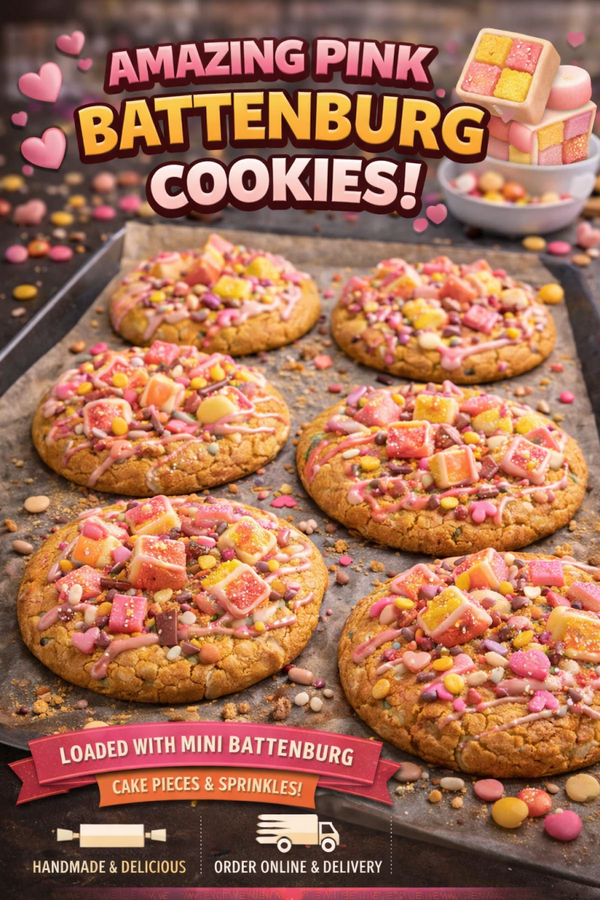 4 x battenburg cookies