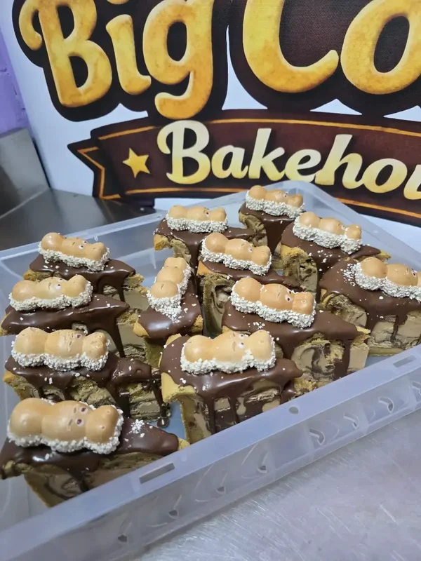 Giant Cookie pie slices