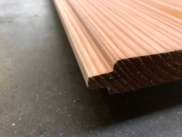 Blokhutprofiel, werkende breedte 17,5 cm zakelijk