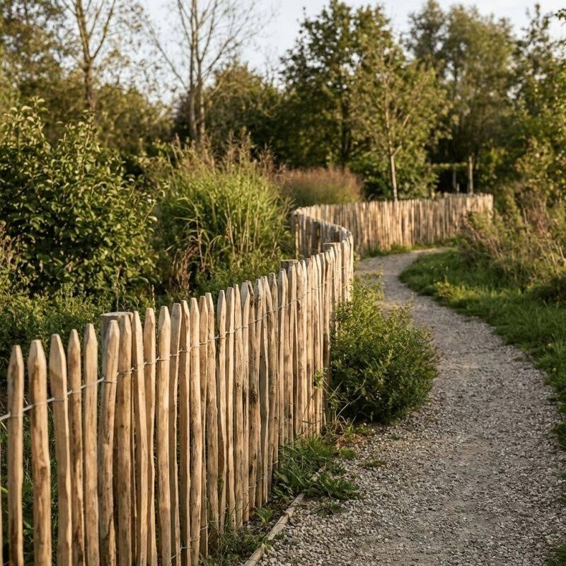 Kastanje hekwerk | Houthandel hout op maat