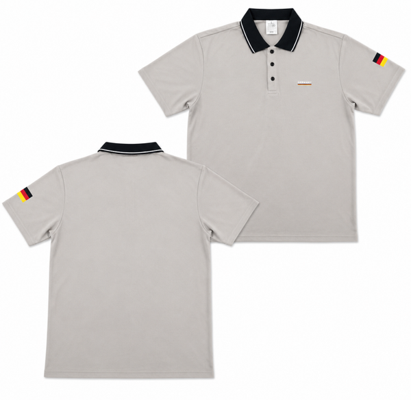 Sport Poloshirt „Germany“ für IPSC oder andere Sportarten Beige