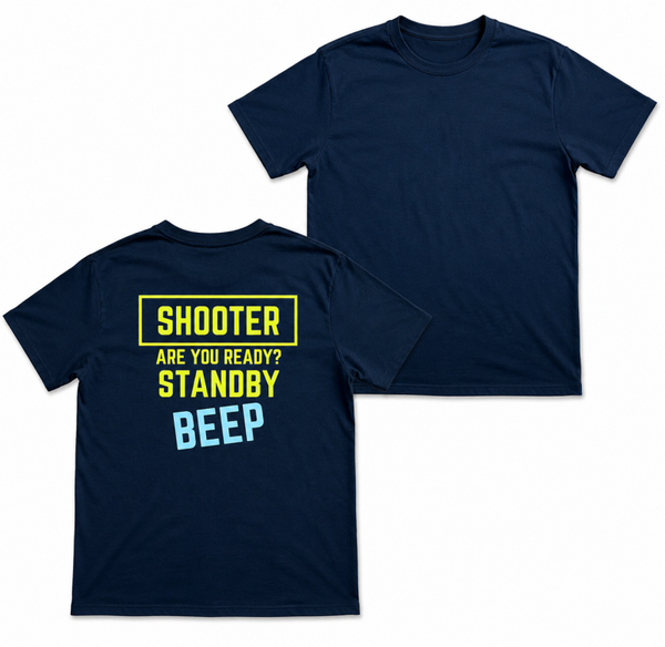 T-Shirt IPSC - Shooter – Are You Ready? Standby. Beep.