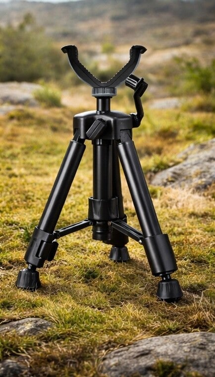 Ausfahrbares Mini-Stativ – Präzise Gewehrauflage für Jagd & Schießsport