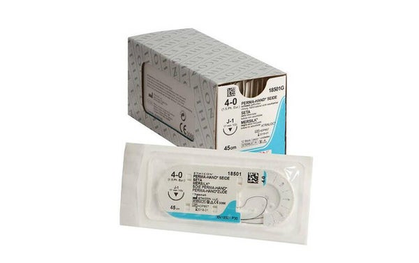 Perma-Hand Seide J-1, 4-0, Ethicon 18501G
