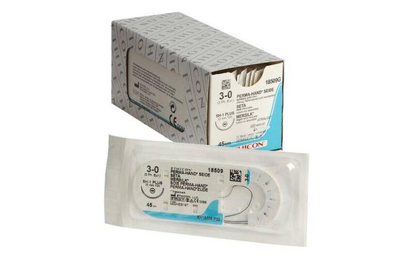 Perma-Hand Seide SH-1, 3-0, Ethicon 18509G