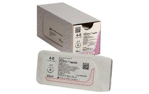 Vicryl Rapid J-1, 4-0, Ethicon 18510G