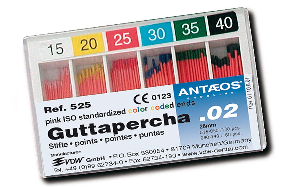 Guttaperchaspitzen Taper 0.2