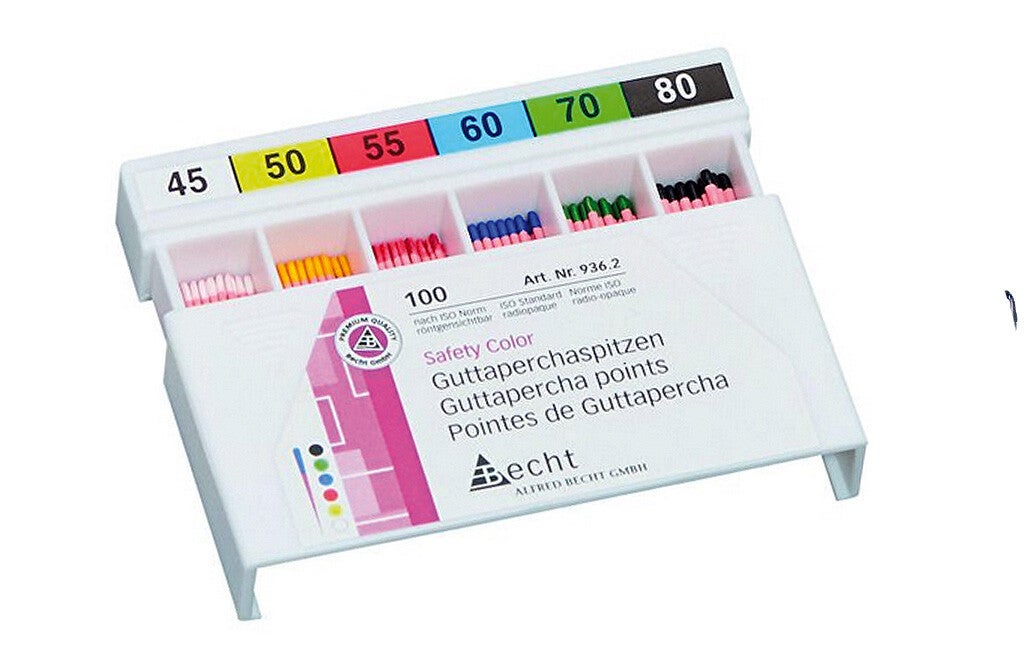 Guttaperchaspitzen Safety color, Becht