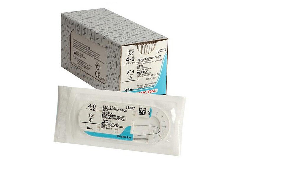Perma-Hand Seide ST-4, 4-0, Ethicon 18507G