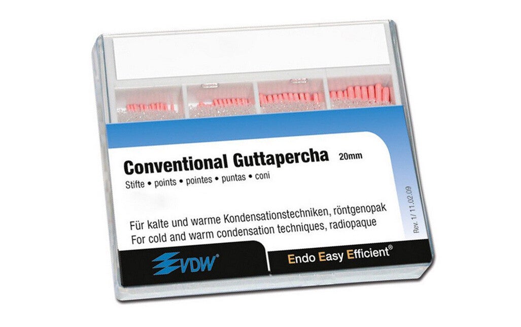 Guttaperchaspitzen short, rosa, VDW