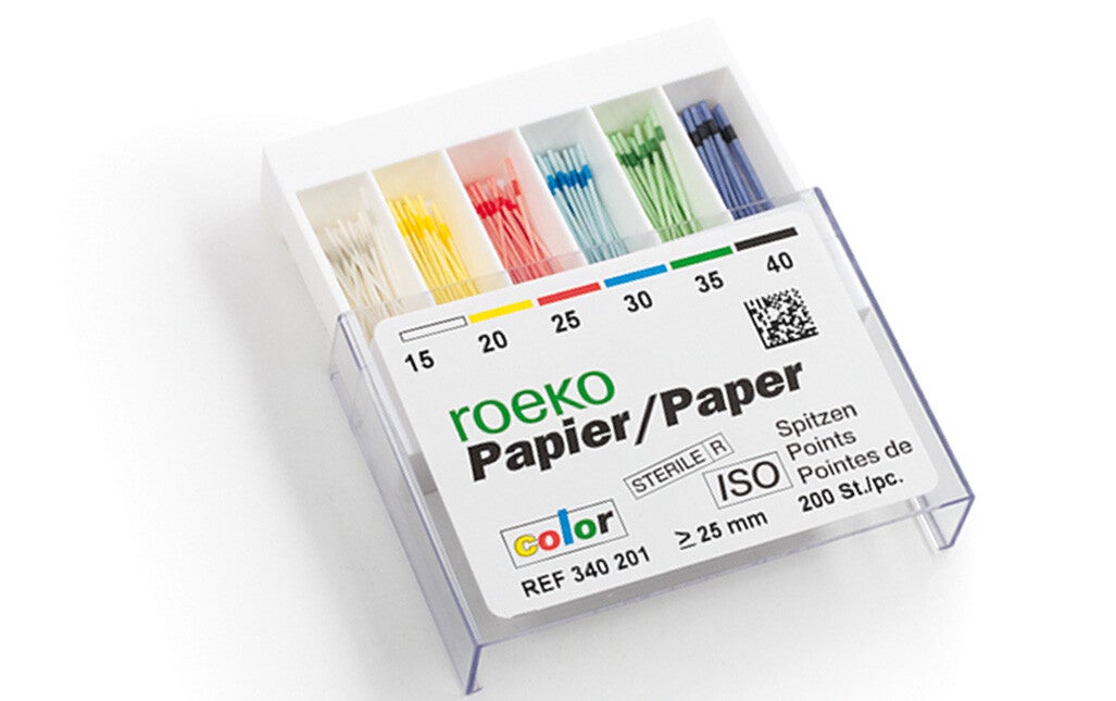 Papierspitzen color, Roeko