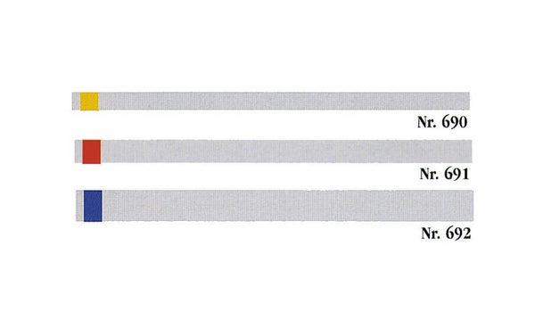 Transparent-Strips gerade, Kerr